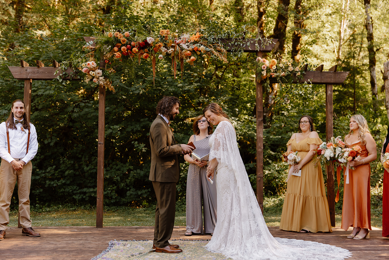 Silver Falls State Park Wedding